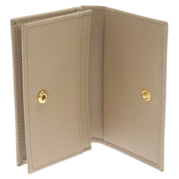 Prada Beige Fiocco Holder Case Business Saffiano - Picture 4 of 5